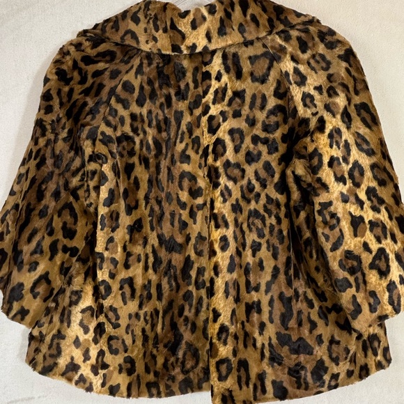 Vintage Elliott Lauren Leopard Print Jacket - Picture 2 of 7